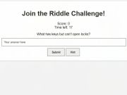 Leikur Riddle Challenge á netinu