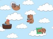 Leikur 100 faldar capybaras  á netinu