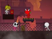 Leikur Stickman Night Survive á netinu
