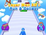Leikur Layer Man 3d Run Safna  á netinu