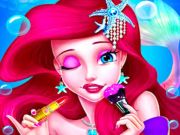 Leikur Förðun Mermaid Princess Beauty  á netinu