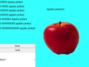 Leikur Red Apple Clicker á netinu