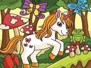 Leikur Unicorn Finndu Mismuninn  á netinu
