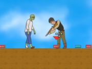 Leikur Kúreki lifun zombie á netinu