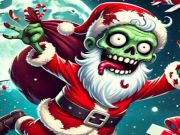 Leikur Flappy Zombie jólasvein jólaleikur á netinu