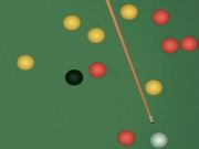 Leikur Blackball billjard  á netinu