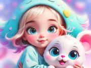 Leikur Jigsaw þraut: Sweet Baby á netinu