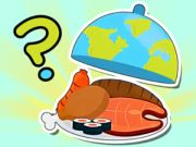 Leikur Kids Quiz: Heimsbragði  á netinu