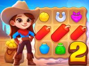 Leikur Wild West Match 2: The Gold Rush á netinu