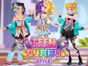 Leikur Unglinga Gyaru stíll  á netinu