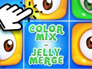 Leikur Litablöndun - Jelly Merge  á netinu