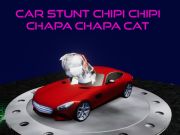 Leikur Bílaglæfrabragð Chipi Chipi Chapa Chapa Cat  á netinu