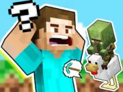 Leikur Kids Quiz: Giska á Minecraft Voice  á netinu