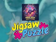 Leikur Anime wolf púsluspil á netinu