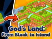 Leikur Land Guðs frá blokk til eyju  á netinu