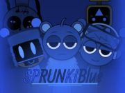 Leikur Sprunki Blue Mod á netinu