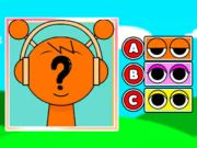 Leikur Kids Quiz: Sprunki Fandom Quiz á netinu
