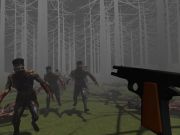 Leikur Zombie í skógi  á netinu