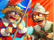 Leikur Musketeers Gunpowder vs Steel á netinu