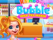Leikur Rainbow Bubble Milk Tea Maker á netinu