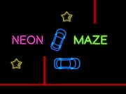 Leikur Neon Car Maze á netinu