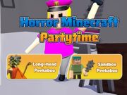 Leikur Hryllingur Minecraft Partytime  á netinu