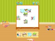 Leikur Avatar World Jigsaw á netinu