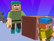 Leikur Hryllingur Minecraft Partytime  á netinu