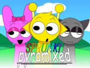 Leikur Sprunki pyramixed á netinu