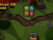 Leikur Tower Zombie vörn  á netinu