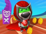 Leikur Super Dog Hero Dash á netinu