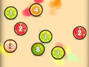 Leikur Sameina kúlur Shooter 2048 Tengdu ávexti  á netinu