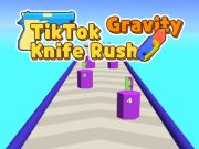 Leikur Tiktok Gravity Knife Rush á netinu