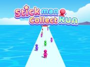 Leikur Stickman safna hlaupi  á netinu