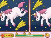 Leikur Unicorn Finndu muninn  á netinu