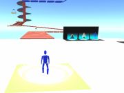 Leikur Auðvelt obby parkour  á netinu