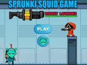 Leikur Sprunki Squid Game Rocket Launcher á netinu