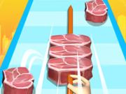 Leikur BBQ Stack Run á netinu