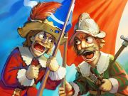 Leikur Musketeers Gunpowder vs Steel á netinu