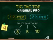 Leikur Tic tac toe upprunalega atvinnumaður  á netinu
