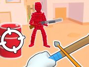 Leikur Stickman Archer: Skot örvar á Reds  á netinu