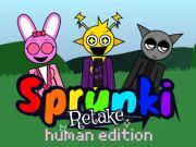 Leikur Sprunki Retake: Human Edition á netinu