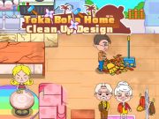 Leikur Toka boka Home Clean Up Design á netinu