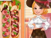 Leikur Roxie's Kitchen French Bread Pizza á netinu