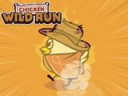 Leikur Kjúkling Wild Run  á netinu