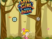 Leikur Bjarga stúlkunni Puzzle Escape  á netinu