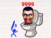 Leikur Stickman Hero Skibidi Tower Defense  á netinu