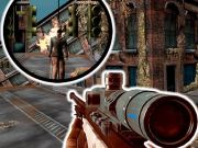 Leikur Leyniskytta 3d zombie  á netinu
