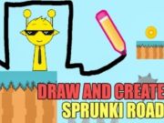 Leikur Teiknaðu og búðu til Sprunk Road  á netinu