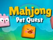 Leikur Mahjong Pet Quest  á netinu